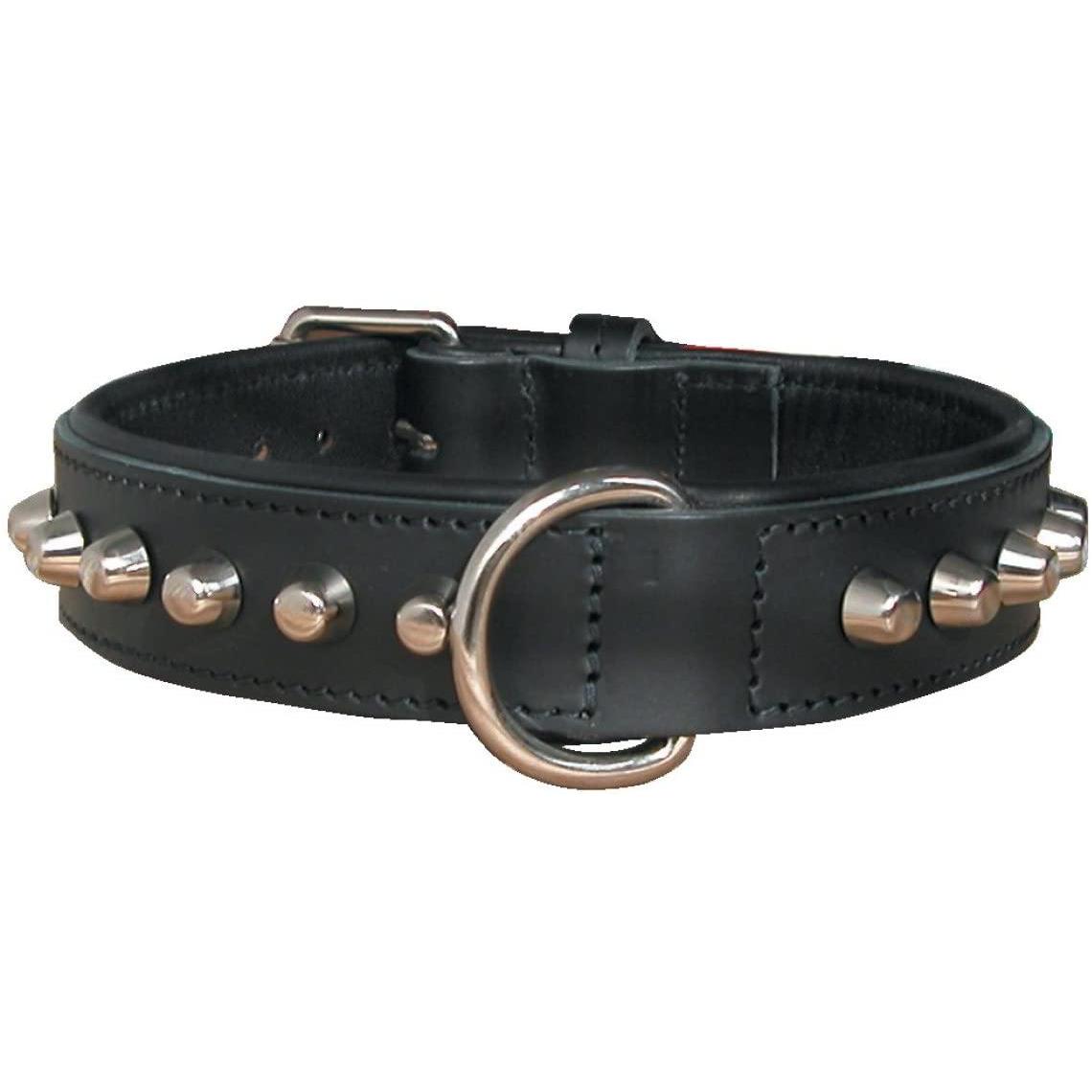 Zolux 521650 NN Collana in Pelle per Cane Bulldog Nero/Interno Nero 39,5 – 45,5/3 cm di Larghezza Zolux 521650 NN Collana in Pelle per Cane Bulldog Nero/Interno Nero 39,5 – 45,5/3 cm di Larghezza
